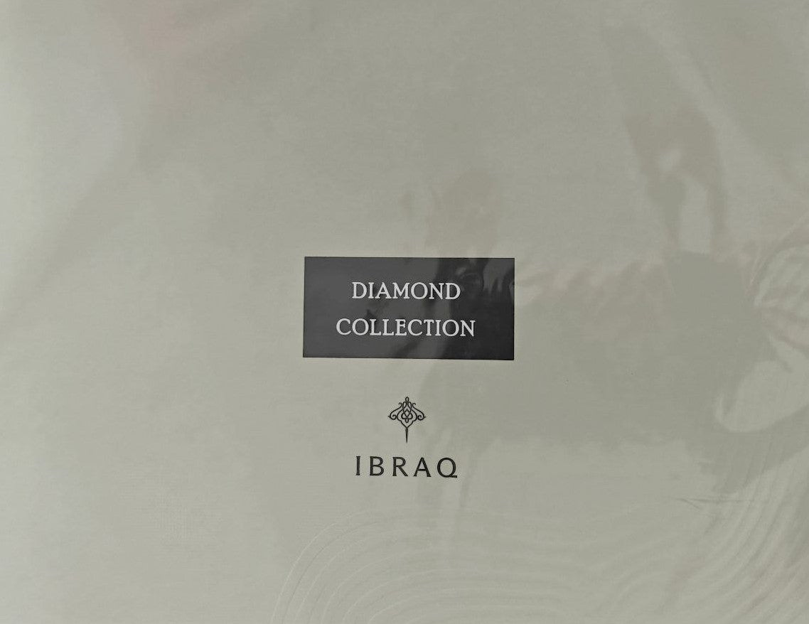 Diamond collection perfume gift set premium packaging Ibraq Qurashi Arabian luxury fragrance box UK