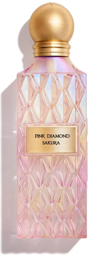 Pink Diamond Sakura 150ml perfume bottle pink floral fragrance design