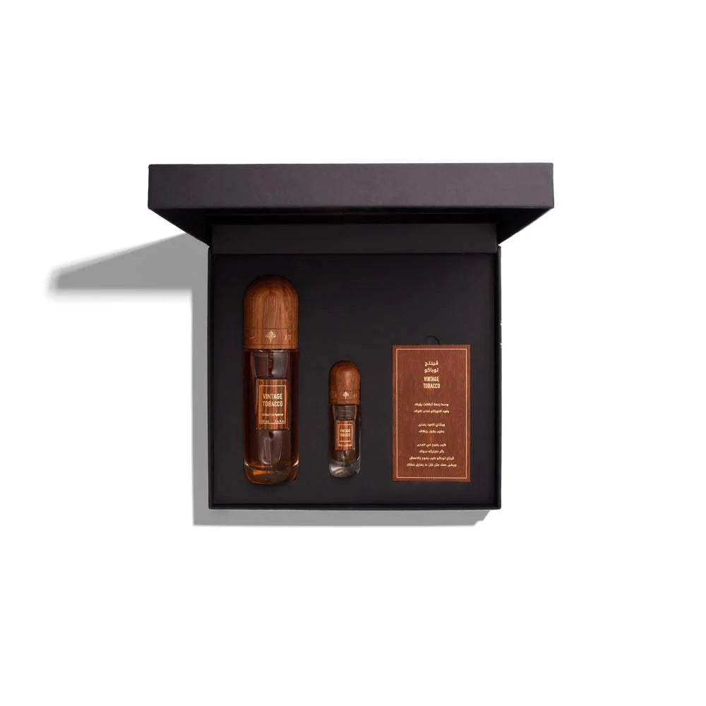 Vintage Tobacco Extrait de Parfum Set (100ml + 10ml)