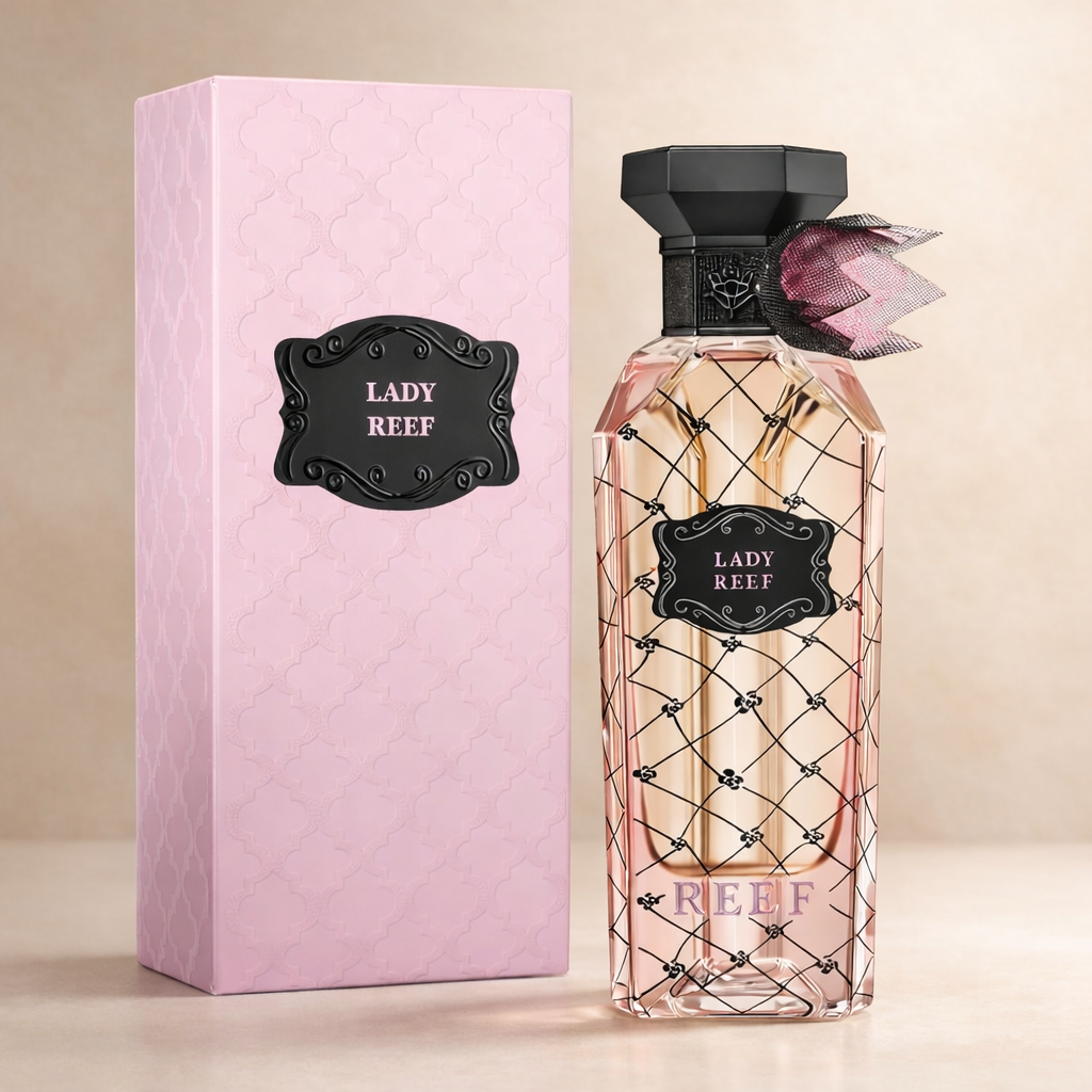 Lady Reef perfume 150ml bottle floral musk fragrance UK by MarySophora.com